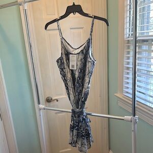 Pretty Garden Reptile Print Dress